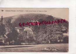 87- CHATEAUPONSAC - VALLEE DE LA SEMME ET CAMP DE CESAR - Chateauponsac