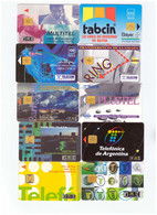 Lot 15 Télécartes Argentine Carte Téléphonique Cartes Telephoniques Telefonica De Argentina - Lots - Collections