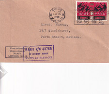 HONG KONG 1968 COVER TO ENGLAND. - Covers & Documents