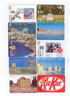 Lot 26 Télécartes Grece Carte Téléphonique Cartes Telephoniques Dont  Kit Kat - Lots - Collections