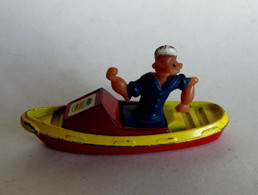 BATEAU ET FIGURINE POPEYE CORGI JUNIORS WHIZZWHEELS 1980 (2) - Altri & Non Classificati