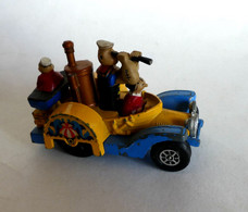 VOITURE AUTOMOBILE ET FIGURINE POPEYE CORGI JUNIORS WHIZZWHEELS 1980 PADDLE WAGON - Other & Unclassified