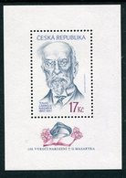 CZECH REPUBLIC 2000 Masaryk Birth Centenary Block MNH / **.  Michel Block 11 - Nuovi