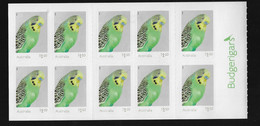 CM30 Australia / Australie 2022 ** Booklet Birds Budgerigars  Oiseaux Carnet - Libretti