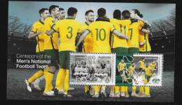 CM30 Australia / Australie 2022 ** Minisheet Bloc Sport Football Team - Blocchi & Foglietti