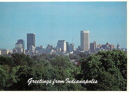 Etats Unis - Indianapolis - Vue Générale - Tours D'habitations - Buildings - Etat De L'Indiana - Indiana State - CPM - C - Indianapolis