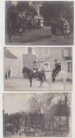 Lot De 6 Cartes Photos .Pierre-de Bresse .Cavalcade Du 14 Mai 1905 - Andere & Zonder Classificatie