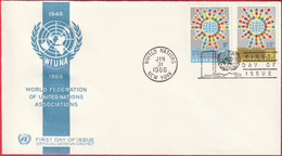 FDC - Enveloppe - Nations Unies - (New-York) (1966) - WFUNA - Cartas & Documentos