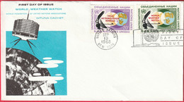 FDC - Enveloppe - Nations Unies - (New-York) (1968) - World Weather Watch - Brieven En Documenten