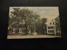 Wellfleet, MA. Post Office Square 1910s - Altri & Non Classificati