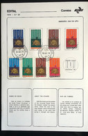 Brochure Brazil Edital 1979 20 UPU Day Service With Stamp CPD SP - Covers & Documents