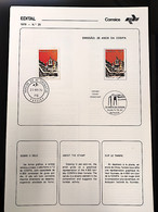 Brochure Brazil Edital 1979 25 COSIPA INDUSTRIA ECONOMY WITH STAMP CPD PB - Cartas