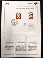 Brochure Brazil Edital 1979 24 Day Of Thanksgiving With Stamp CPD Ribeirao Preto - Covers & Documents