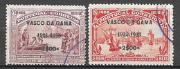 Portugal 1924 - VINHETAS - Vasco Da Gama - Set Completo - Usati