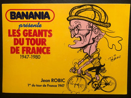 Jean Robic - Banania - 1981 - Pello - Carte / Card  -  Cyclist - Cyclisme - Ciclismo -wielrennen - Ciclismo