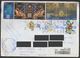 EGYPT / BRASIL / PANDEMIC  STOP SERVICE / REDIRECTED BACK TO THE SENDER / CORONA VIRUS / COVID-19 - Lettres & Documents