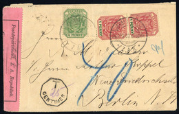 1896, Transvaal, 48, 49 (2), Brief - Africa (Other)