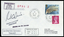 1990, Französische Gebiete In Der Antarktis, GB 1060 U.a., Brief - Sin Clasificación