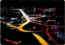 (1 L 39) Côte D'Ivoire / Ivory Coast - City Of Abidjan At Night / Ville La Nuit - Côte-d'Ivoire