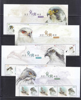 China Taiwan 2020/2022 Conservation Of Birds Postage Stamps 8v/ 3 Sets With Tab MNH - Ungebraucht
