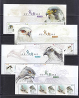 China Taiwan 2020/2022 Conservation Of Birds Postage Stamps 8v/ 3 Sets With Tab MNH - Unused Stamps