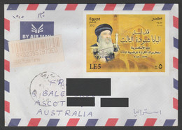 EGYPT / AUSTRALIA / PANDEMIC " STOP SERVICE " / REDIRECTED BACK TO THE SENDER / CORONA VIRUS / COVID-19 - Storia Postale