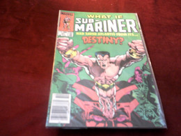 WHAT  IF  SUB MARINER   DESTINY   N° 41 OCT  1983 - Marvel