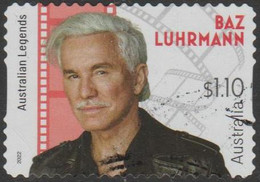 AUSTRALIA - DIE-CUT- USED 2022 $1.10 Australian Legends Of Film - Baz Luhrmann - Used Stamps