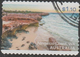 AUSTRALIA - DIE-CUT- USED 2022 $1.10 Our Beautiful Continent - Ningaloo Coast, Western Australia - Oblitérés