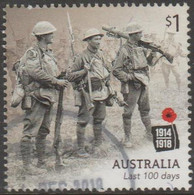 AUSTRALIA - USED 2018 $1.00 Centenary Of WWI 1918: Last 100 Days - Soldiers - Used Stamps