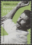 AUSTRALIA - USED 2021 $1.10 Legends Of Cricket - Dennis Lillee AM MBE - Gebraucht