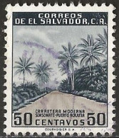Salvador 1954 - Mi 743 - YT 621 ( Palm Trees ) - El Salvador