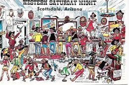 ETATS-UNIS - Far-West - Cow-boys - ARIZONA - Scottsdale - Western Saturday Night - Saloon - - Altri & Non Classificati