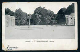 CPA - Carte Postale - Belgique - Bruxelles - Entrée Du Bois De La Cambre (CP21594) - Bossen, Parken, Tuinen