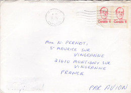 Canada - LAC De Weston Pour Saint-Maurice-sur-Vingeanne (21) - 14 Décembre 1972 - Timbres 6c Sc 591 - 1 CAD - Cartas