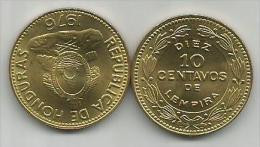 Honduras 10 Centavos De Lempira 1976. - Honduras
