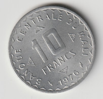 MALI 1976: 10 Francs, KM 11 - Mali (1962-1984)