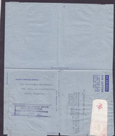 Nigeria Air Mail Air Letter LAGOS 1964 Meter Stamp Cover Brief The HAGUE Netherlands (2 Scans) - Nigeria (1961-...)