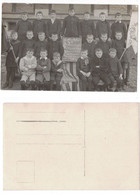 Mechelen FOTOKAART   Herinnering Der Belgische Kinderen Gemeenteschool Brusselschen Steenweg 1917   EERSTE WERELDOORLOG - Malines