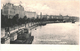 CPA Carte Postale Royaume Uni  London Thames Embankment   VM56517 - River Thames