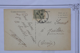 BF5 ALGERIE  BELLE CARTE  1931  ORAN A JUILLAC  + AFFRANCH. INTERESSANT - Lettres & Documents