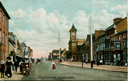 BEDS - DUNSTABLE HIGH STREET 1908 Bd354 - Other & Unclassified