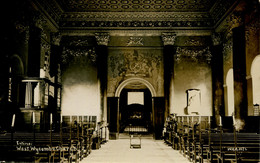 BUCKS - WEST WYCOMBE CHURCH INTERIOR RP  Bu266 - Buckinghamshire