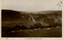 BUCKS - VIEW FROM WEST WYCOMBE CHURCH RP Bu271 - Buckinghamshire