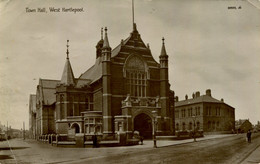 CLEVELAND - WEST HARTLEPOOL - TOWN HALL  Cl224 - Hartlepool