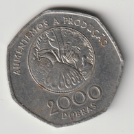 SAO TOME E PRINCIPE 1997: 2000 Dobras, FAO, KM 91 - São Tomé Und Príncipe