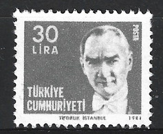 TURQUIE. N°2331 Oblitéré De 1981. Kemal Atatürk. - Used Stamps