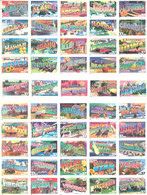 USA - 2002 - MNH/** - GREETINGS FROM 50 STATES OF AMERICA - Yv 3399-3448 Sc 3696-3745  - Lot 25247 - Nuevos