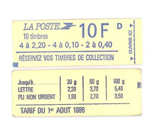 CARNET 1501 Liberté De Delacroix "RESERVEZ VOS TIMBRES DE COLLECTION" Avec R.E. RARE - Moderne : 1959-...