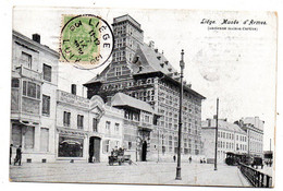 Belgique -- LIEGE --1912--Musée D'Armes ..(tramway , Attelage )......cachet..............à Saisir - Lüttich